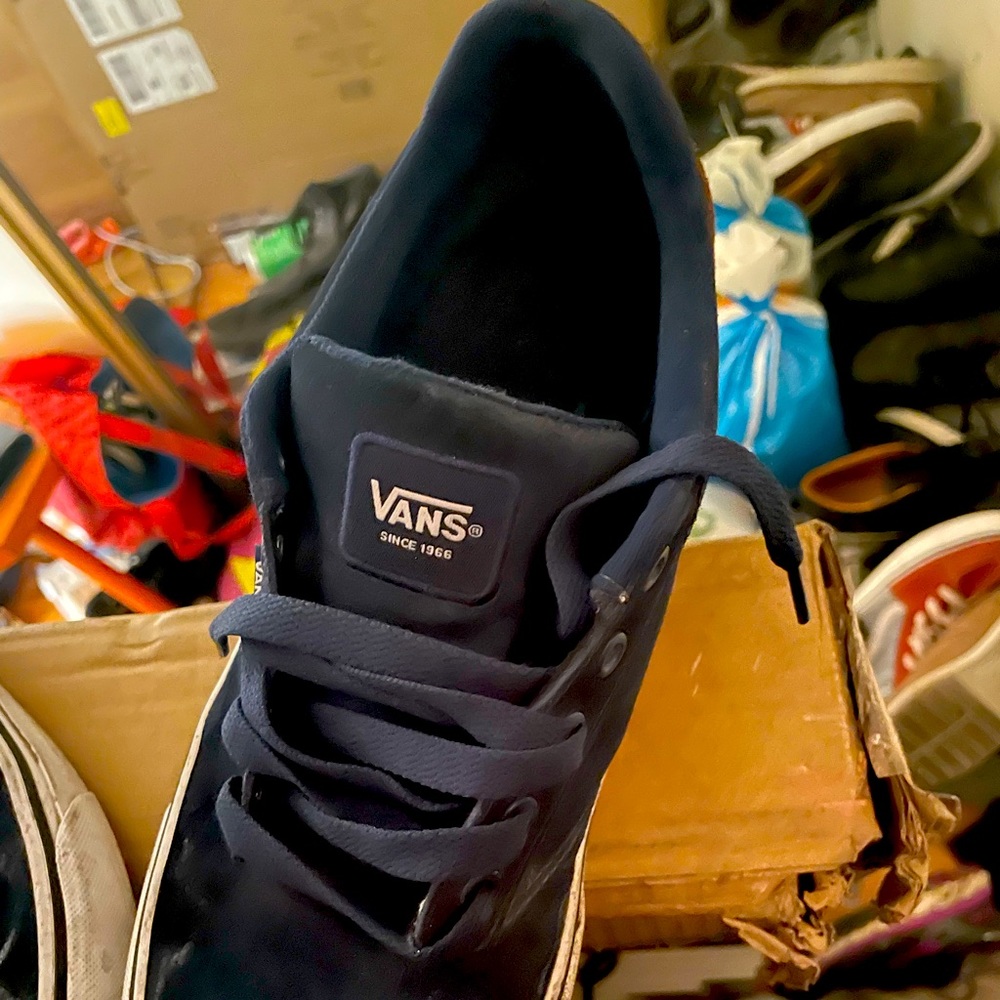 Mens vans size 12. They have been used for a short period of time.